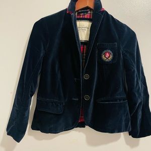 Abercrombie & Fitch : ( xs ) Velvet Blazer.